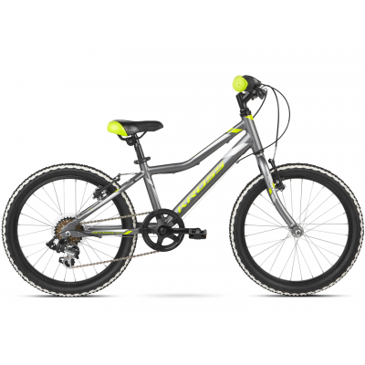 Detský bicykel Kross Hexagon Mini 1.0 20" rám 11" grafitovo/zelený